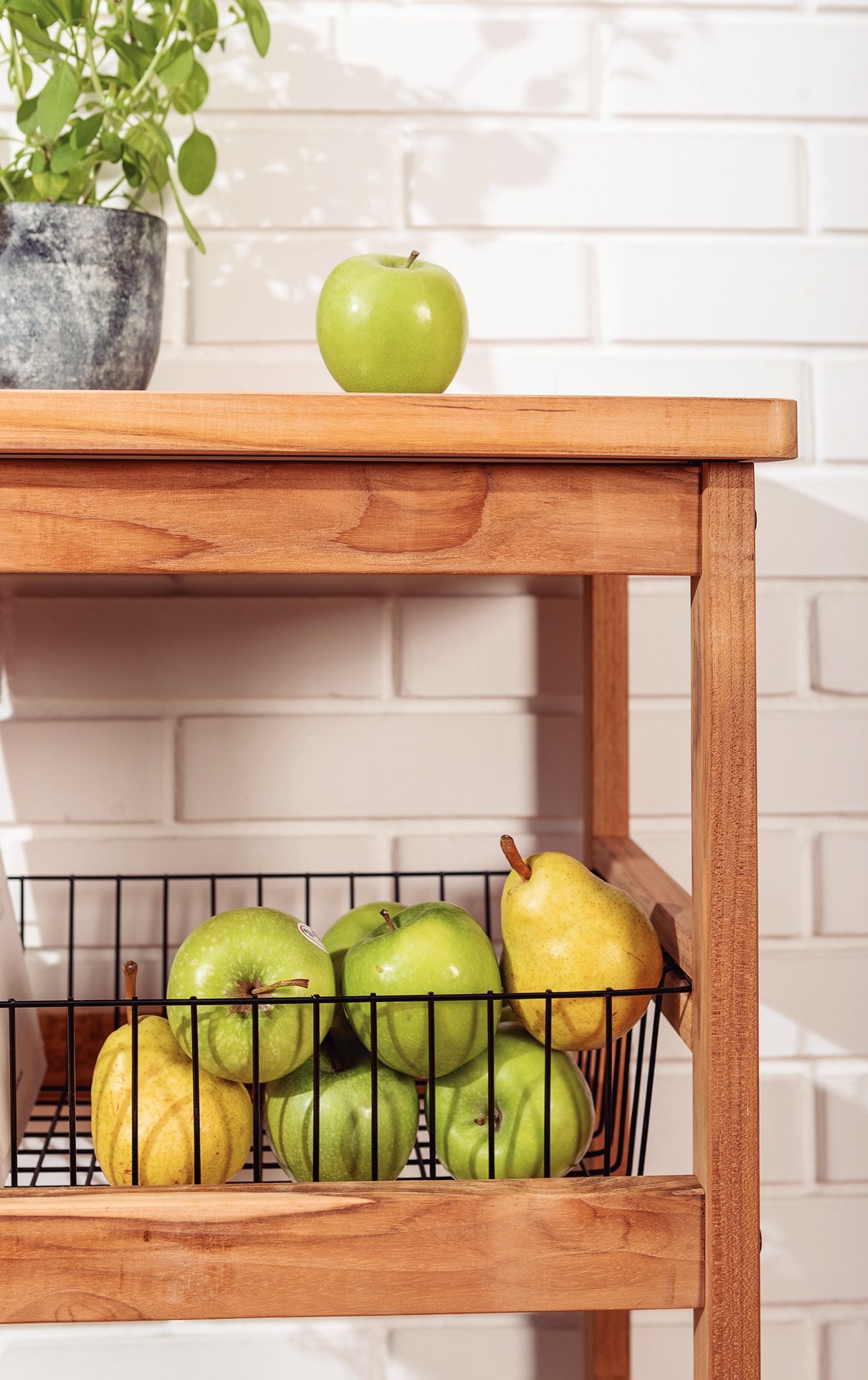 Churrasco Teak Wood Barbecue Cart