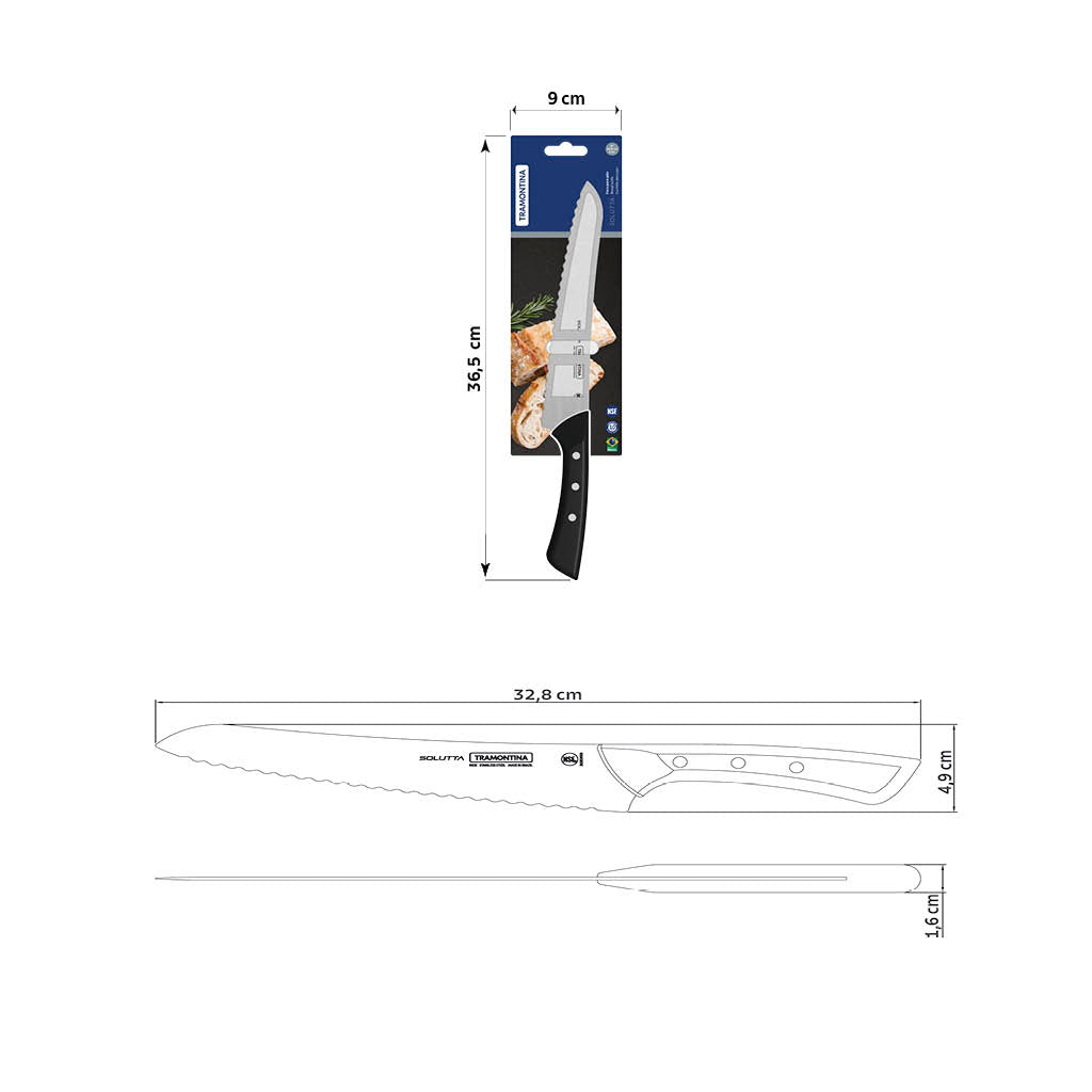 Solutta 8" Bread Knife