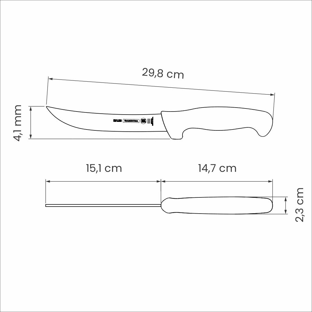 Professional Master Black Boning Knife, 6"