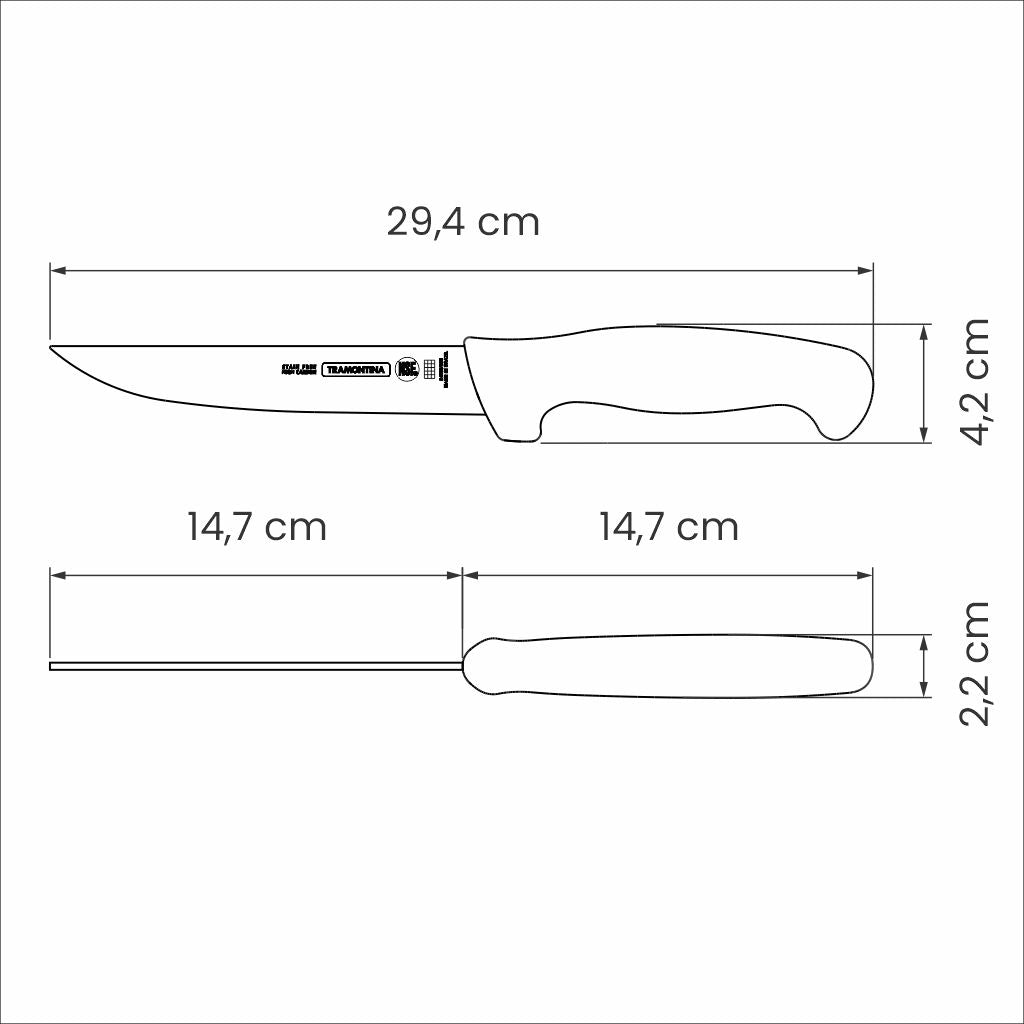 Professional Master Black Boning Knife, 6"
