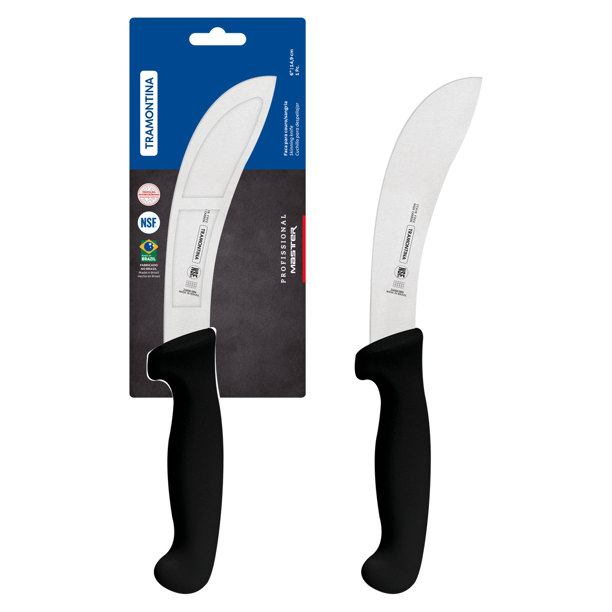 Professional Master Black Bloodletting Knife, 6"