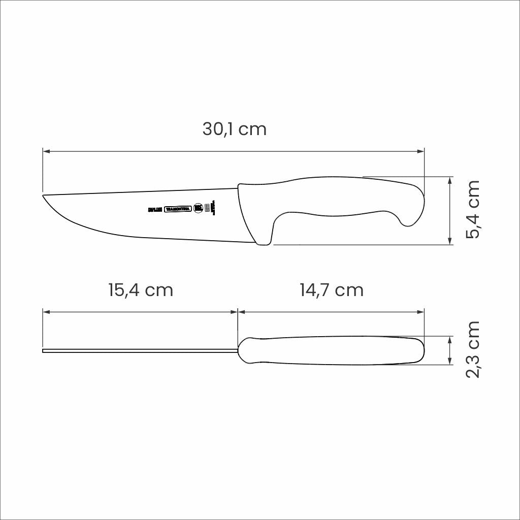 Professional Master Black Meat Knife, 6"