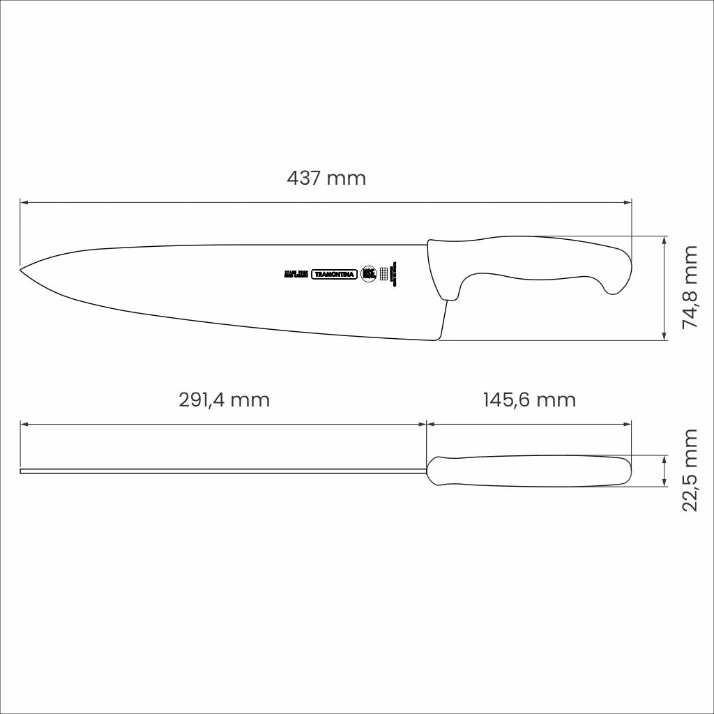 Professional Meat Knife, 12"