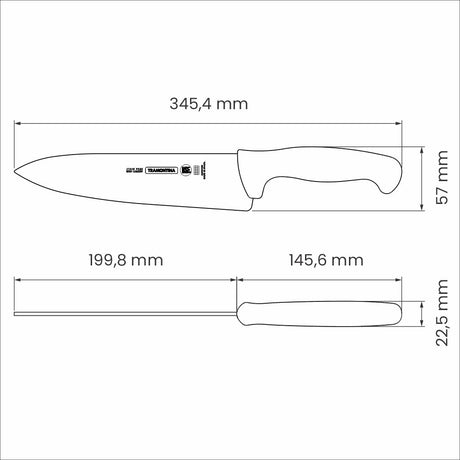Professional Meat Knife, 8"