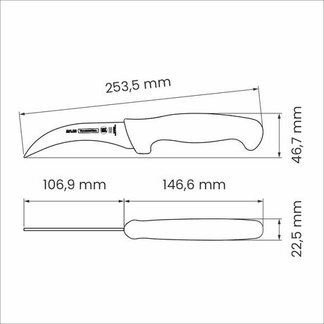 Professional Bird's Beak Knife, 4"