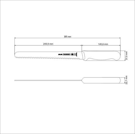 Professional Bread Knife, 10"