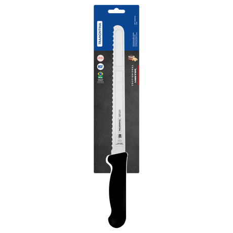Professional Master Black Bread Knife, 10"