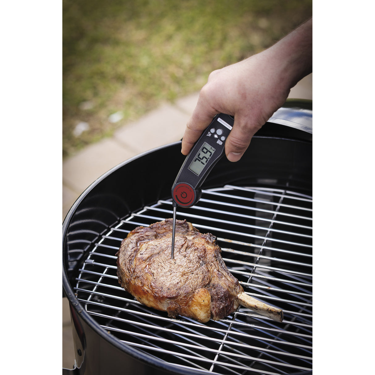 Churrasco Digital Meat Thermomether With Bottle Opener