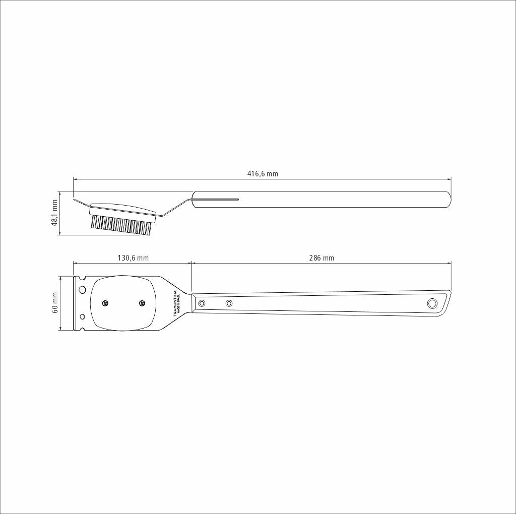 Churrasco Grill Brush, 41.7cm