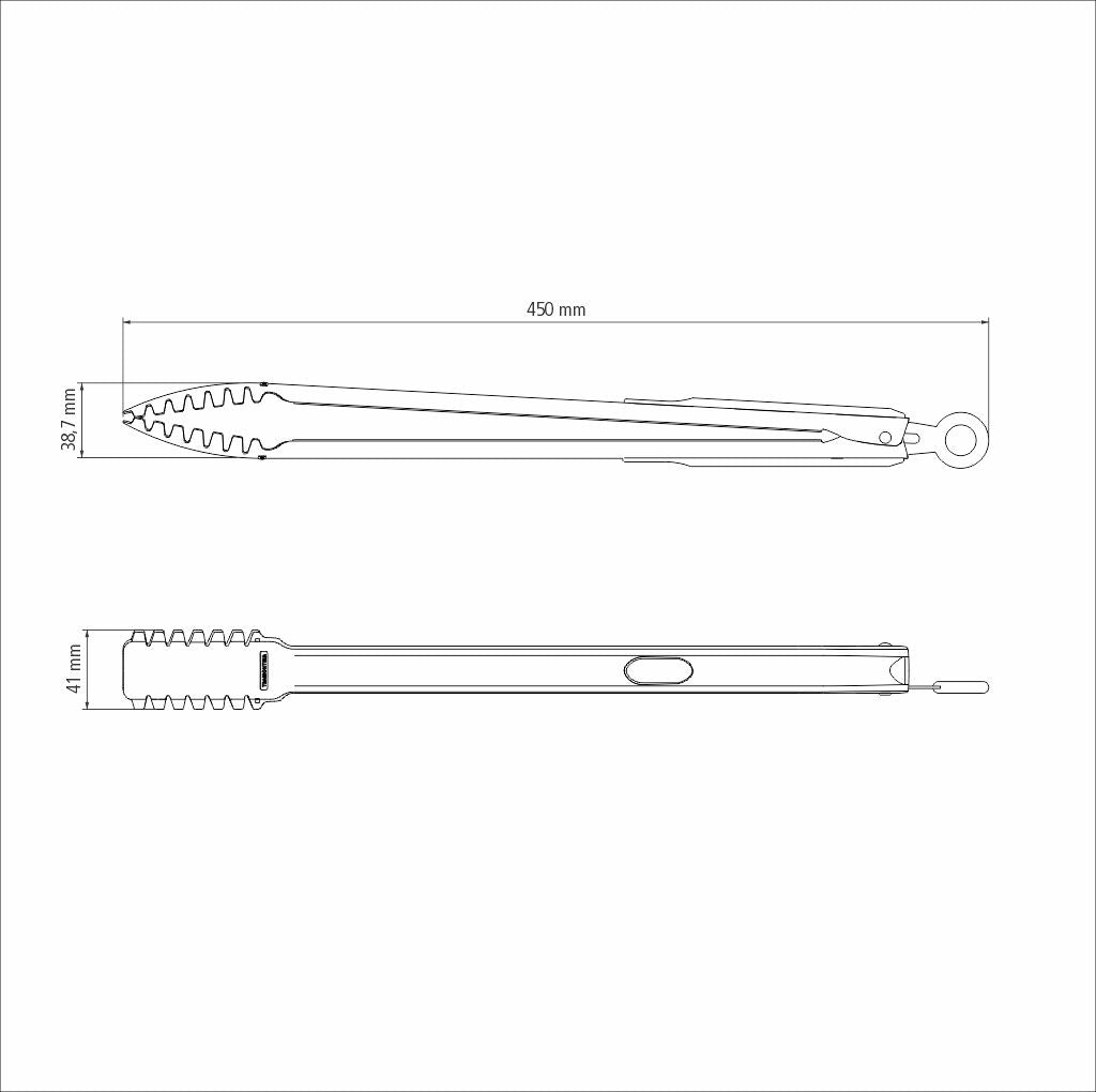 Churrasco Black Spatula