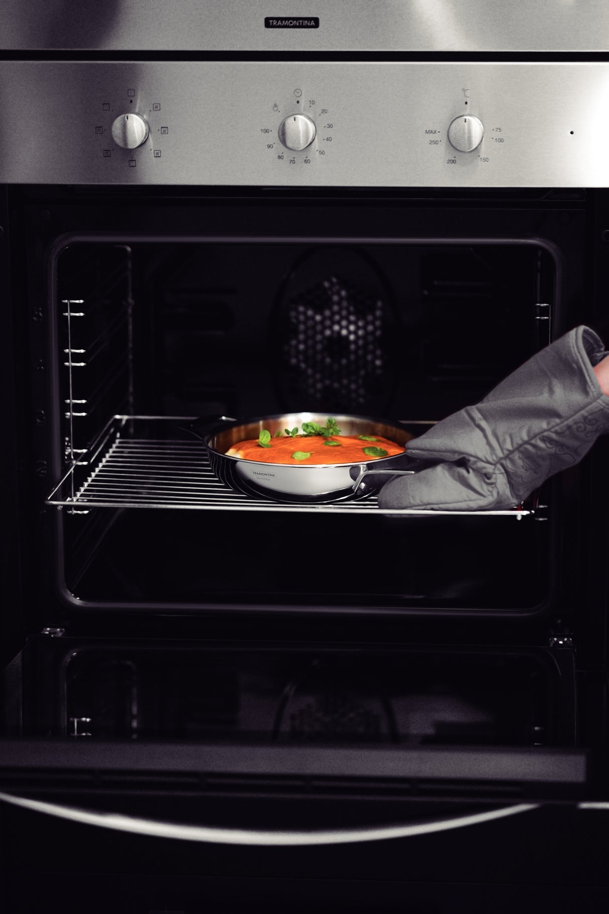 Grano TriPly Clad Double Handled Frying Pan - 26cm