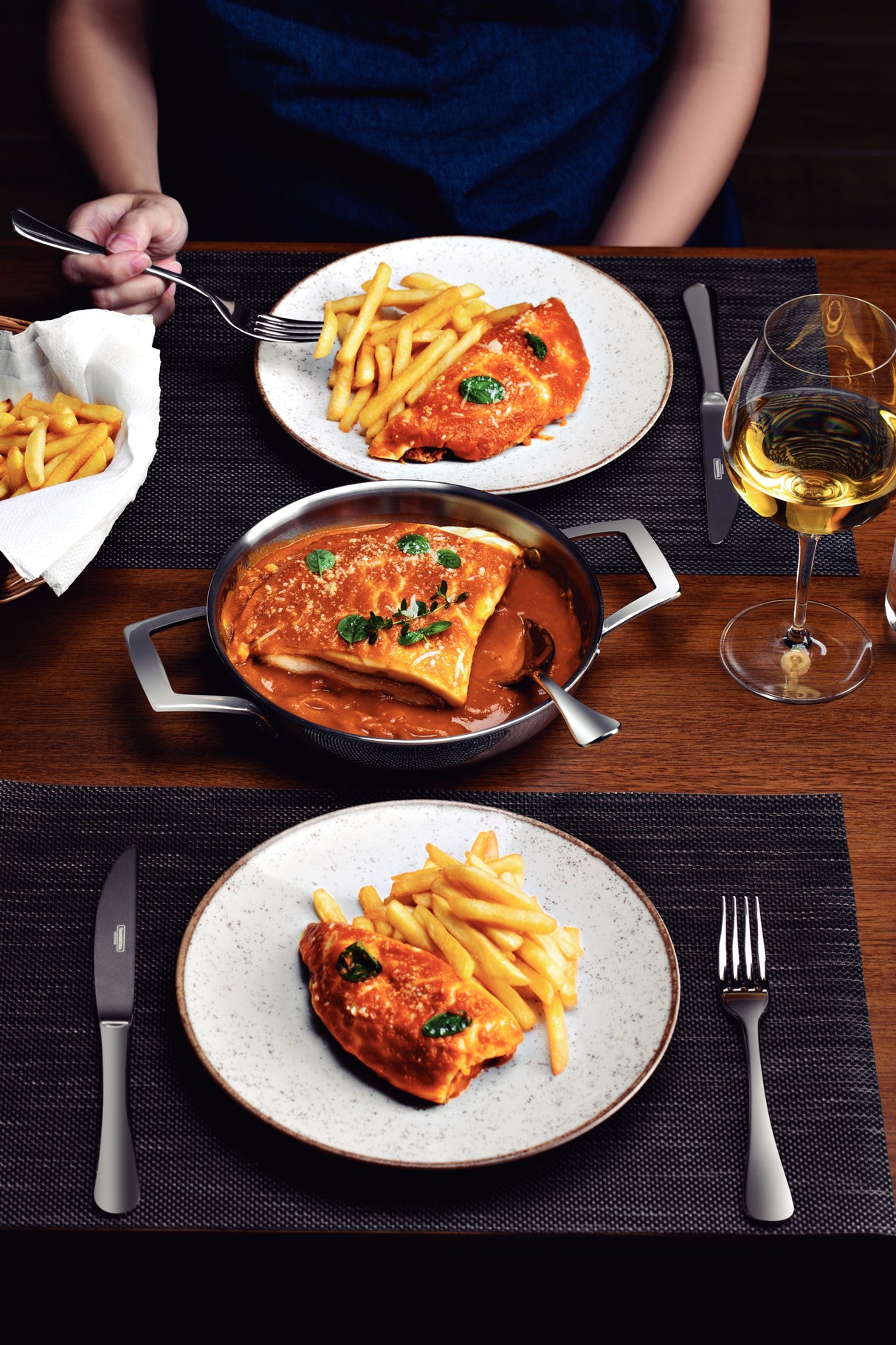 Grano TriPly Clad Double Handled Frying Pan - 26cm