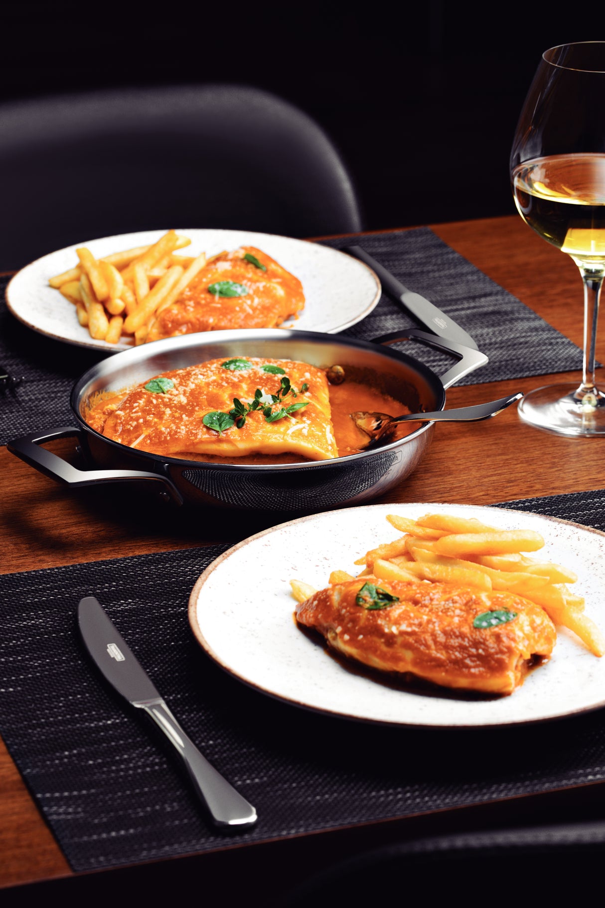 Grano TriPly Clad Double Handled Frying Pan - 30cm