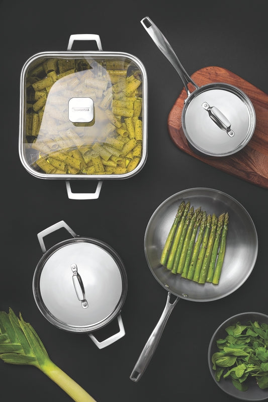 Grano Try-Ply Clad Stainless Steel Frying Pan, 20cm 1,2L