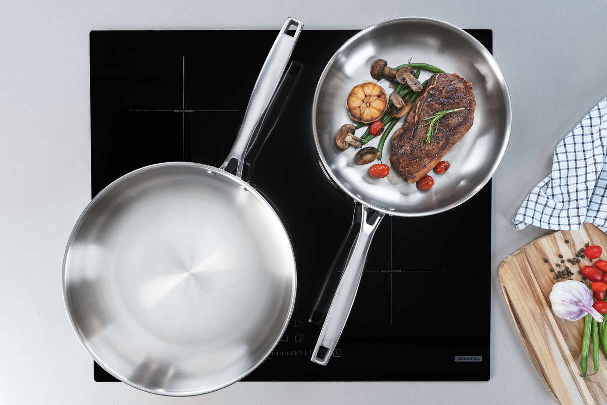 Grano Try-Ply Clad Stainless Steel Frying Pan, 26cm, 2.2L