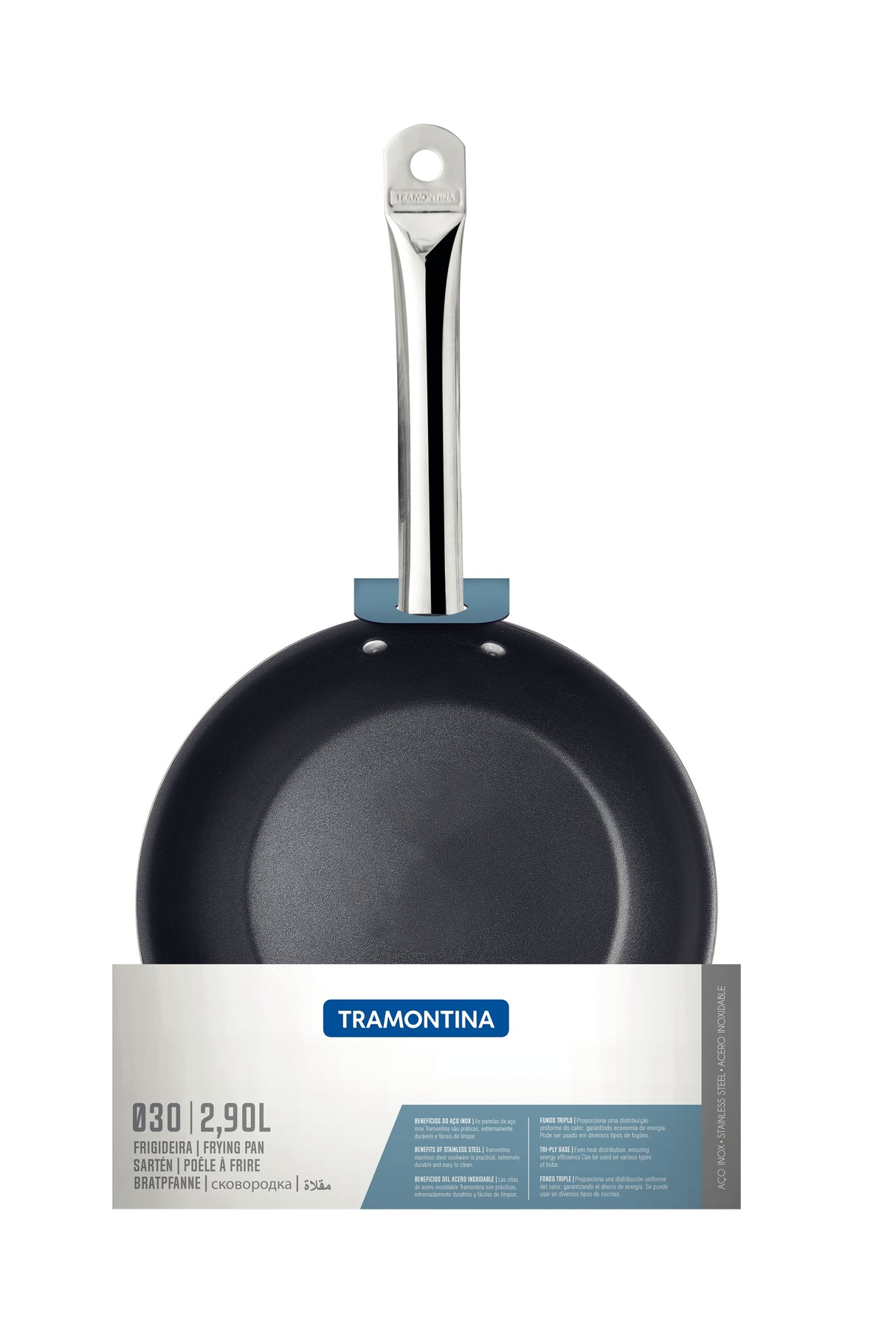 Professional Tri-Ply Base Non-Stick Frying Pan, 30cm, 2.9L