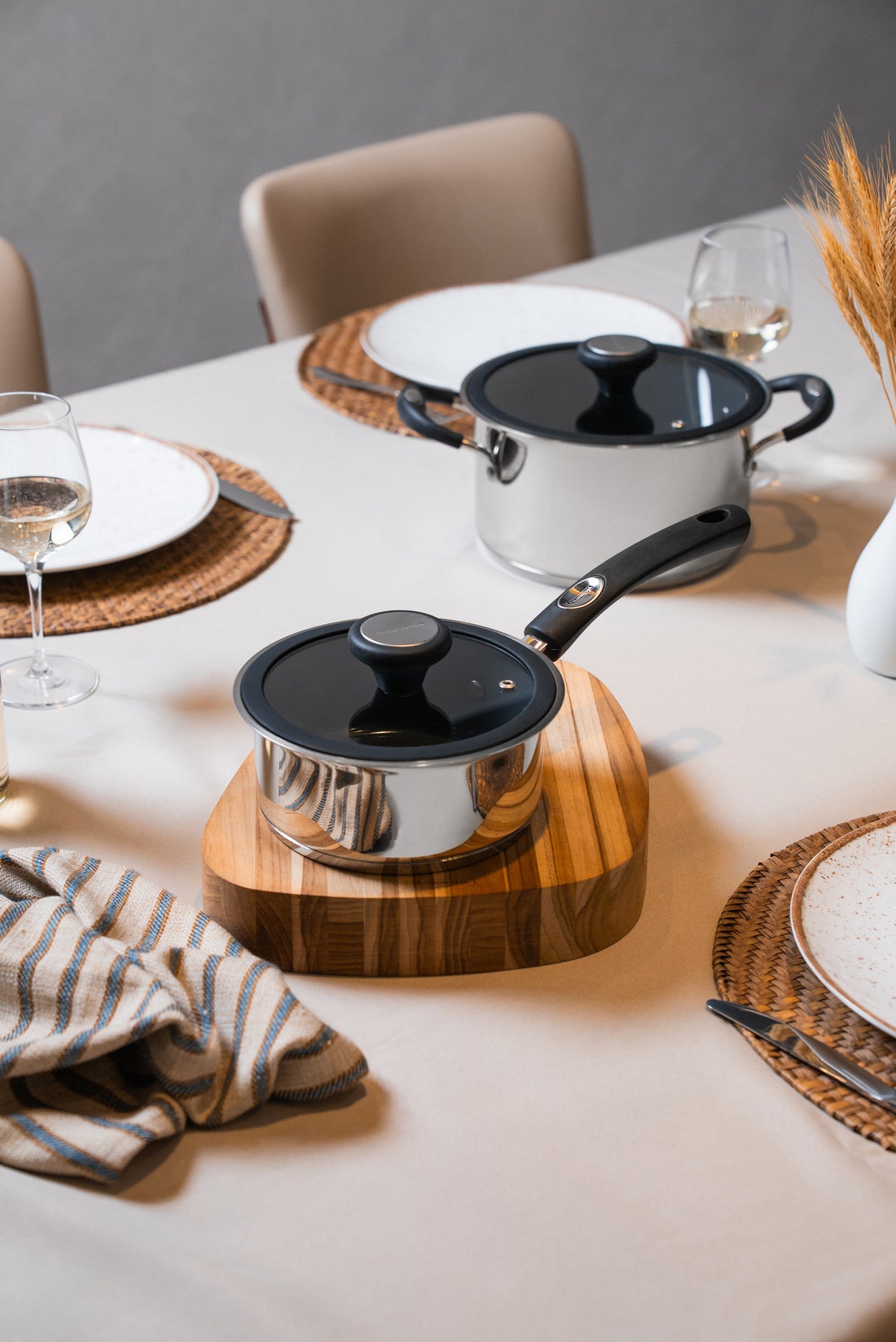 Solar Ceramic 4-Piece Cookware Set