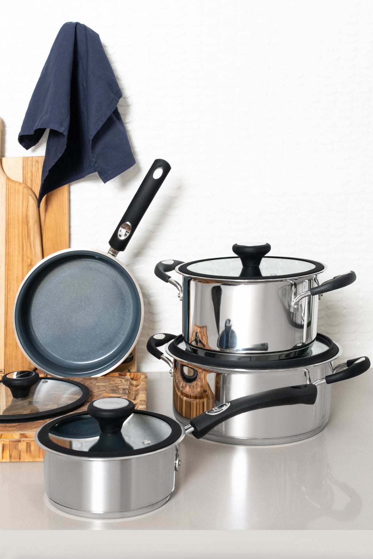 Solar Ceramic 4-Piece Cookware Set