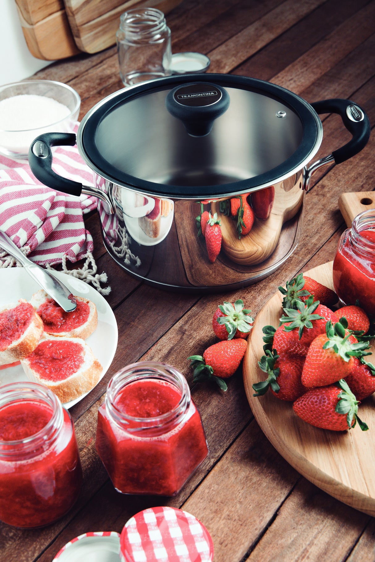 Solar Stainless Steel 4-Piece Cookware Set