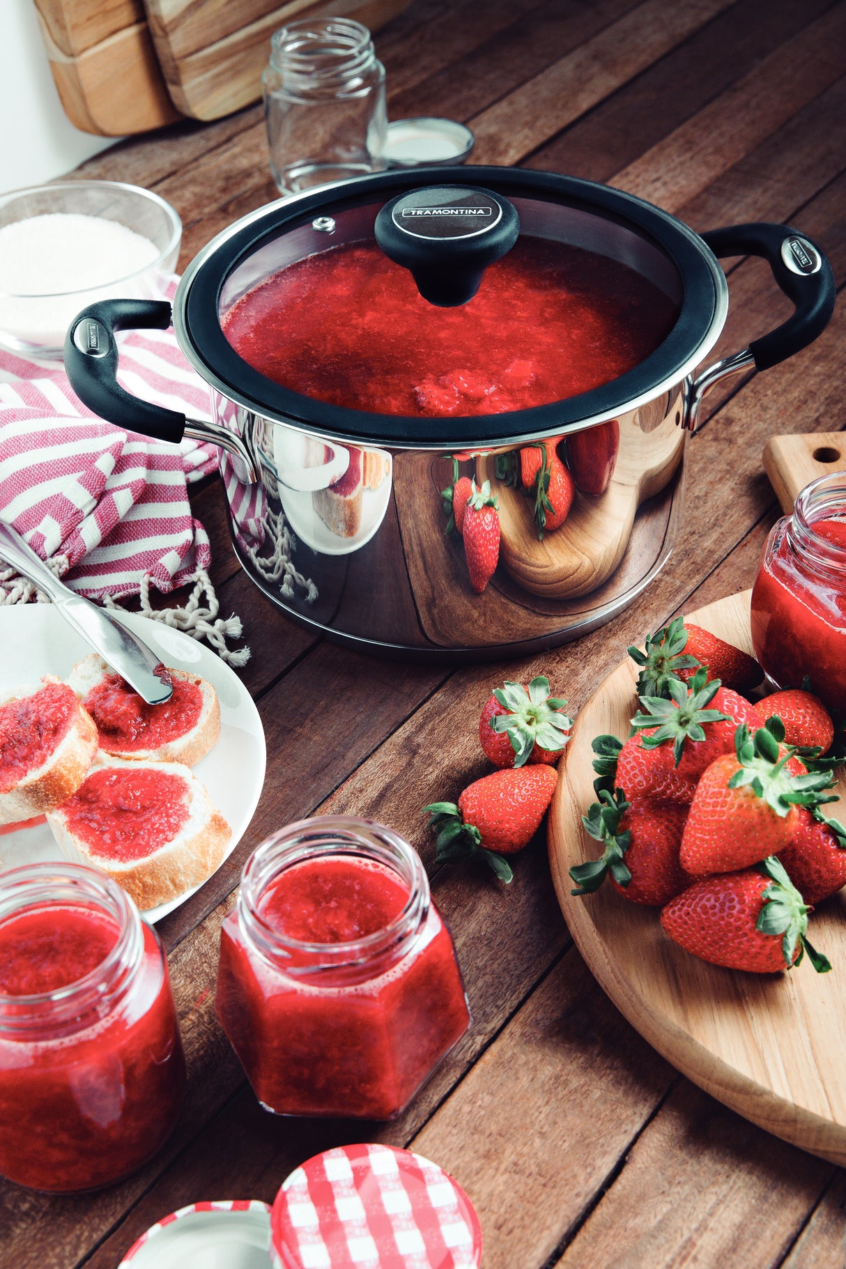 Solar Stainless Steel 4-Piece Cookware Set