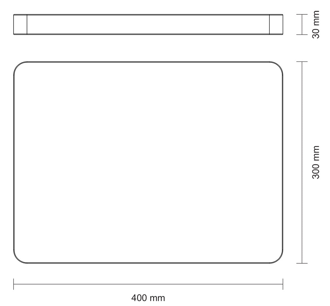 End Grain Butcher Block 40cm x 30cm x 3cm