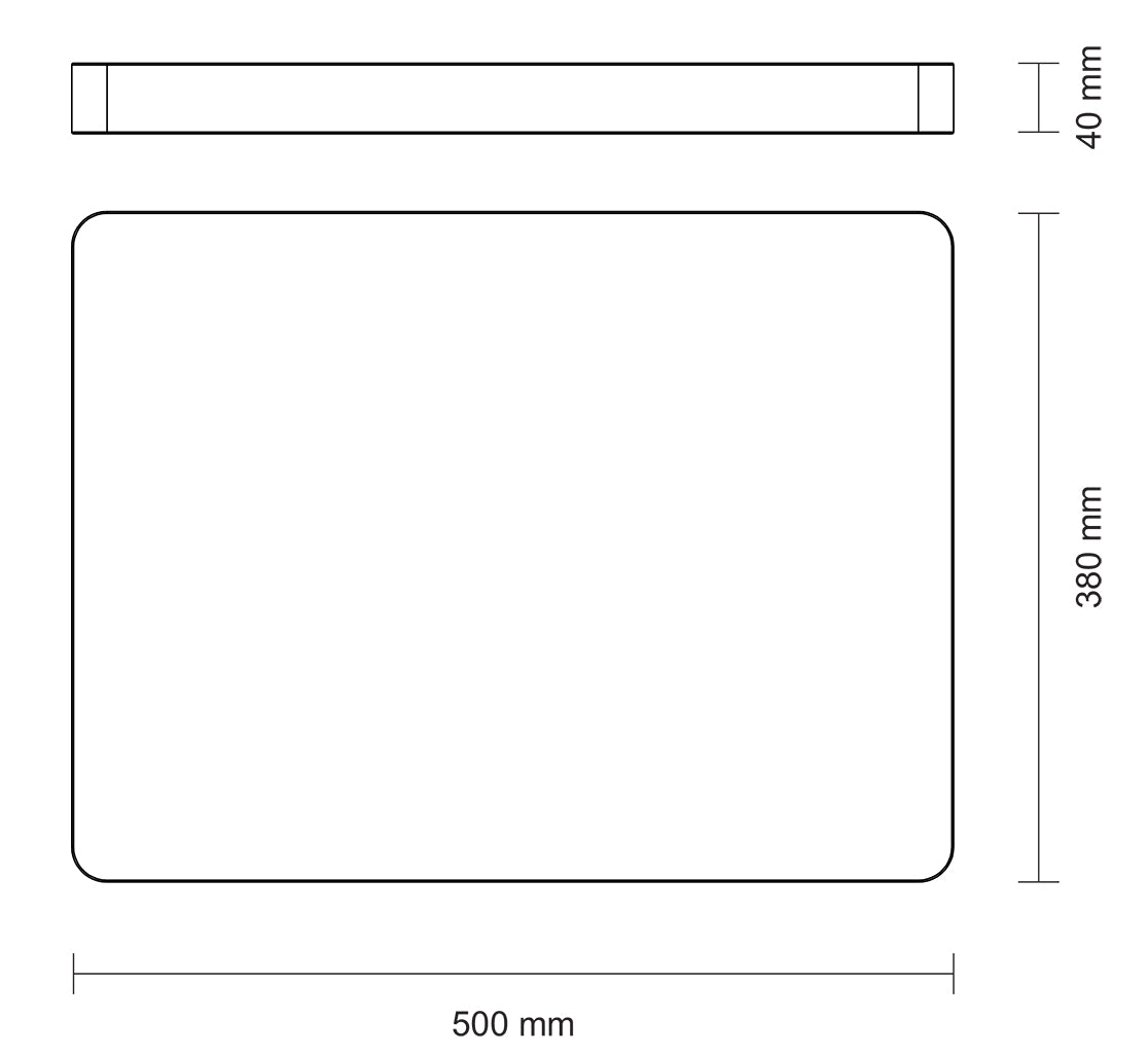 End Grain Butcher Block 50cm x 38cm x 4cm