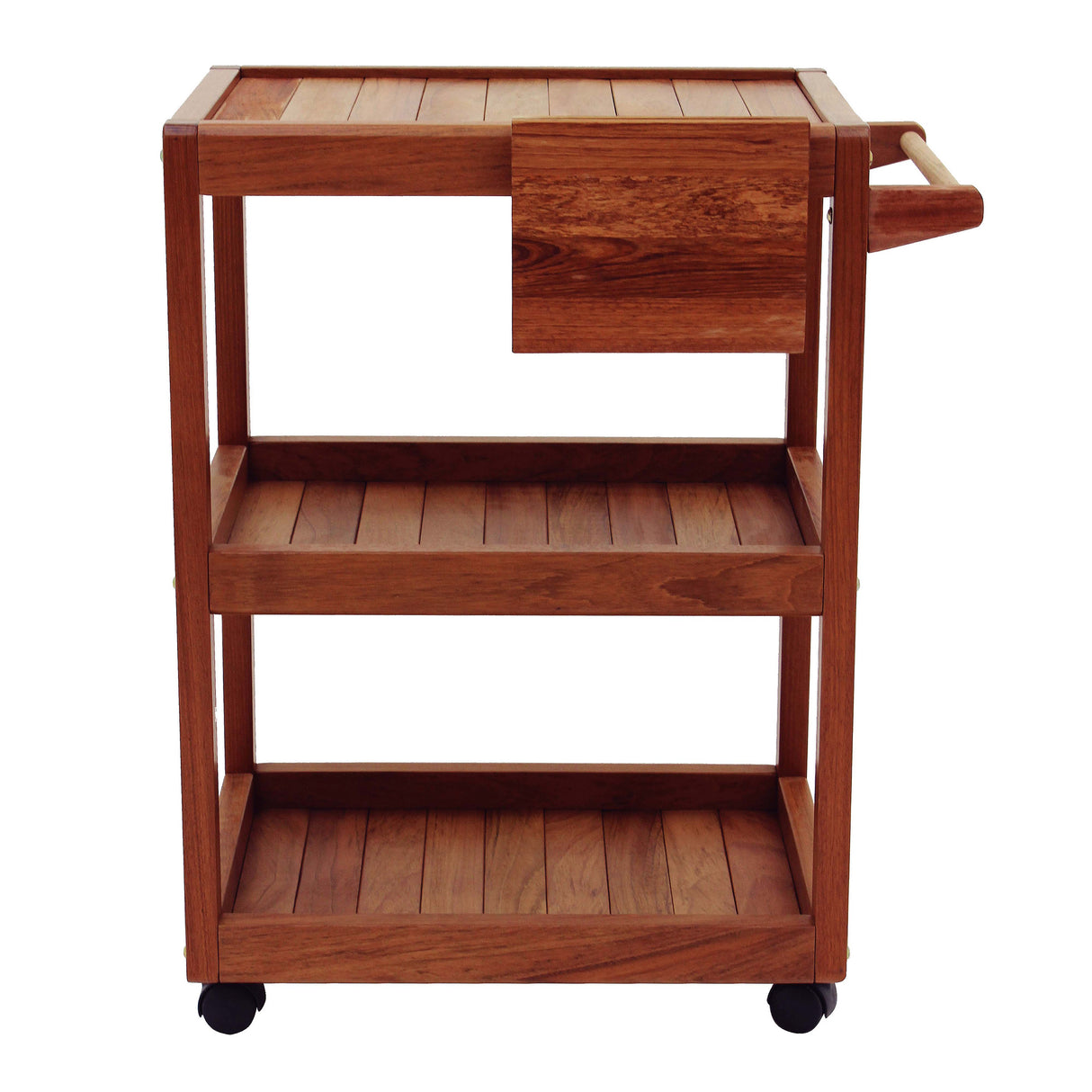 Churrasco Jatoba Wood Serving Trolley