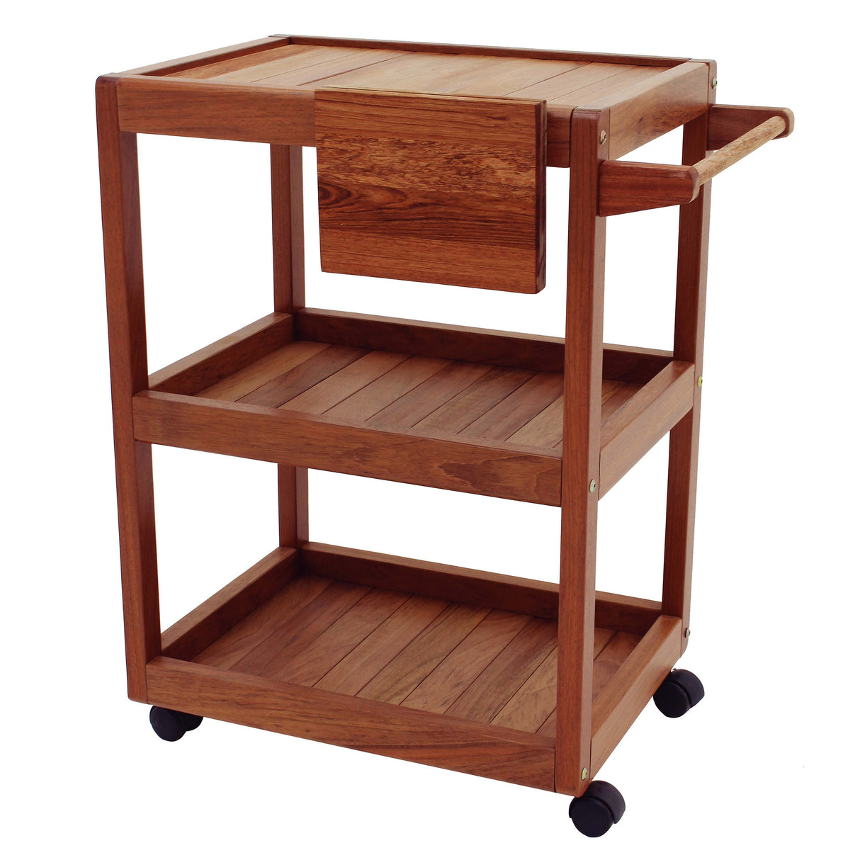Churrasco Jatoba Wood Serving Trolley