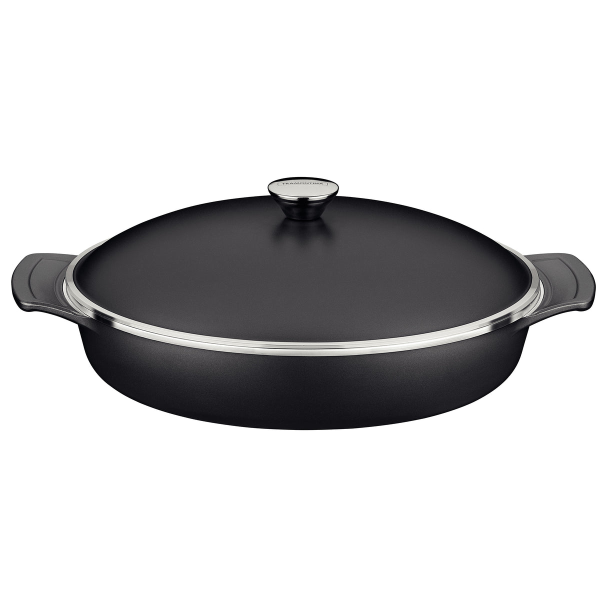 Lyon Black Frying Pan, 32cm, 4.3L