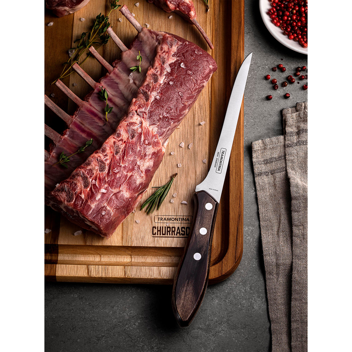 Churrasco Polywood Fillet Knife, 6"