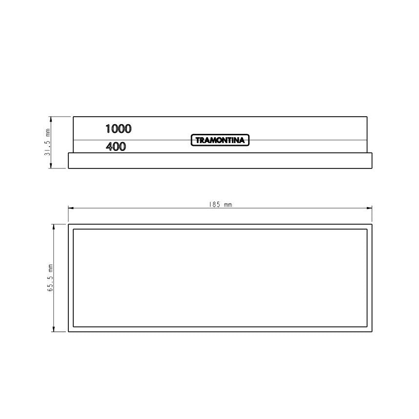 Two-Sided Whetstone, 400/1000 Grit
