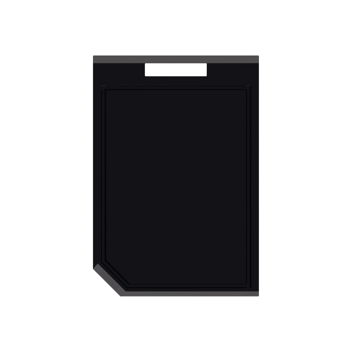 Churrasco Black Polypropylene Cutting Board