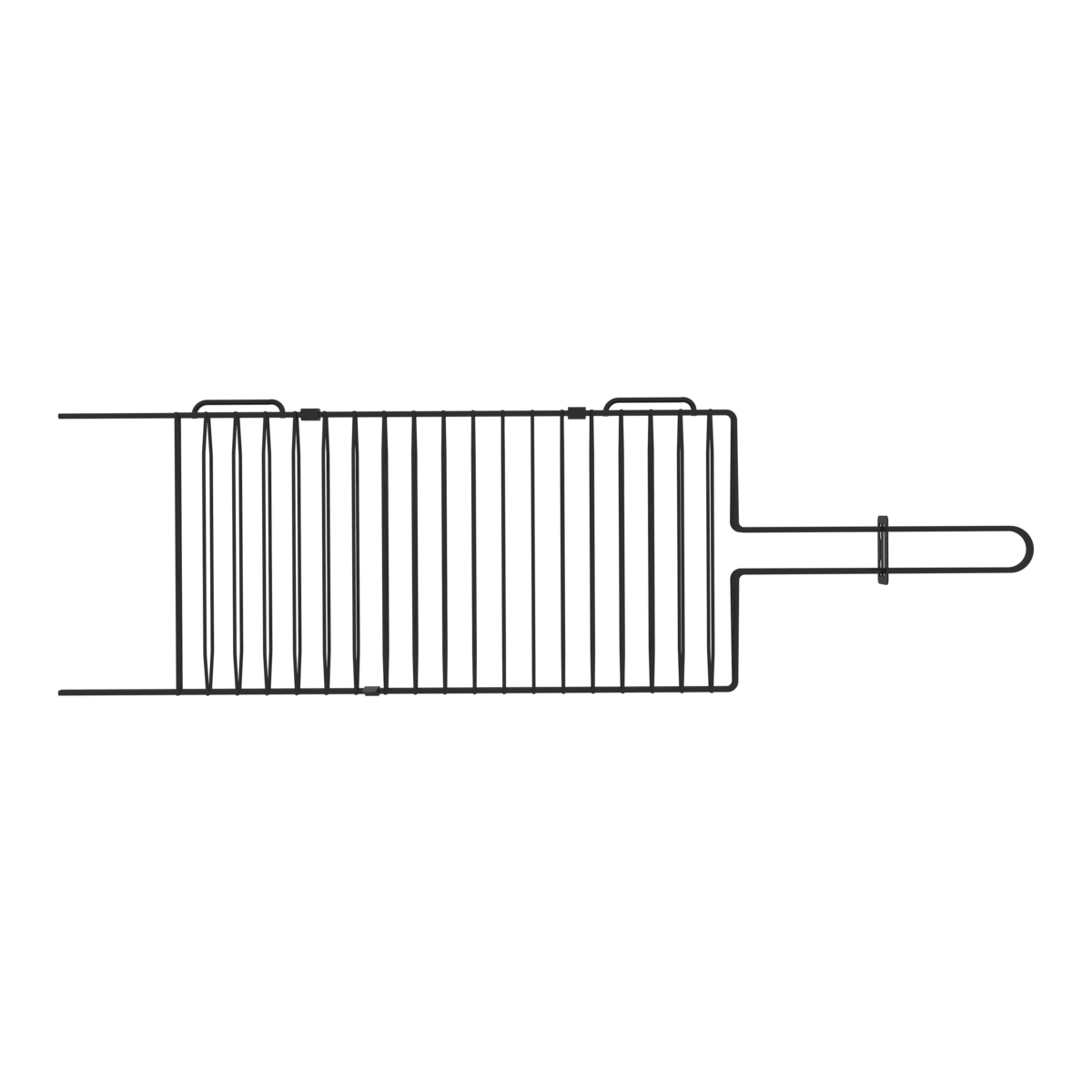 Churrasco Black Nitrocarburized Carbon Steel Grill