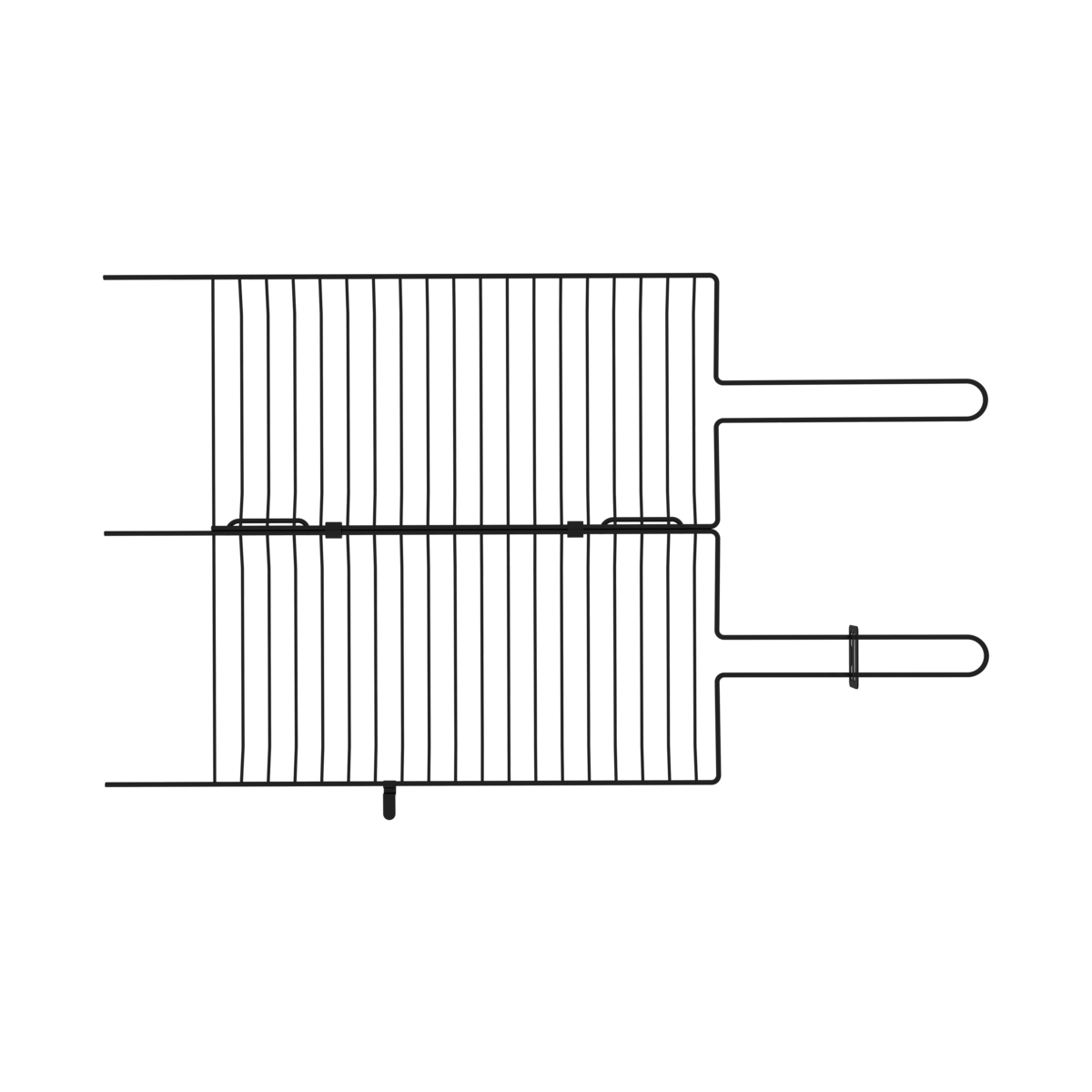 Churrasco Black Nitrocarburized Carbon Steel Grill
