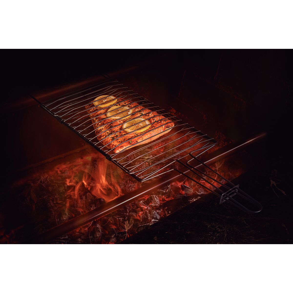 Churrasco Black Nitrocarburized Carbon Steel Grill
