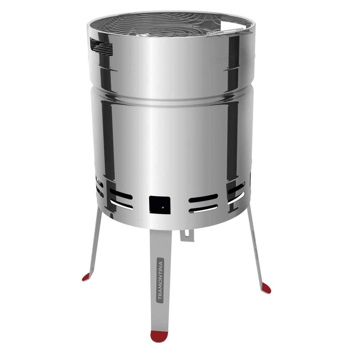 TCP 400 Stainless Steel Charcoal Grill with Charcoal Tray