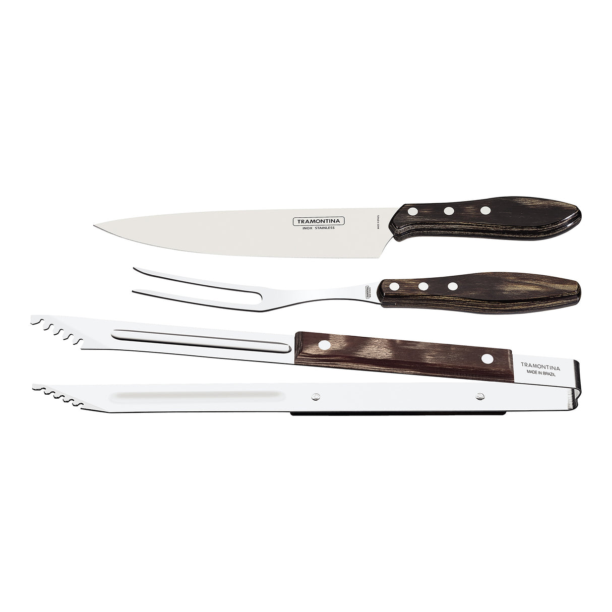 Churrasco Polywood 3-Piece Campeira Carving Set