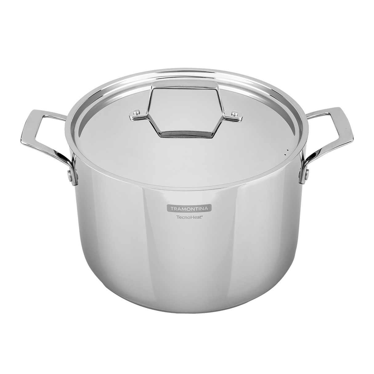 Grano Try-Ply Clad Stainless Steel Stock Pot, 24cm, 7.7L
