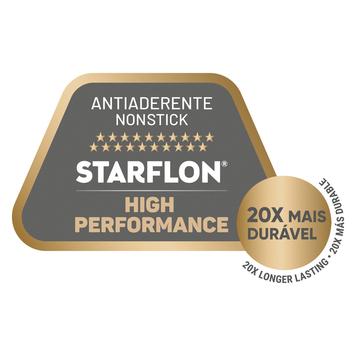 Lyon Golden Frying Pan, 32cm, 4.3L