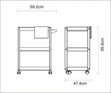 Churrasco Teak Wood Serving Trolley