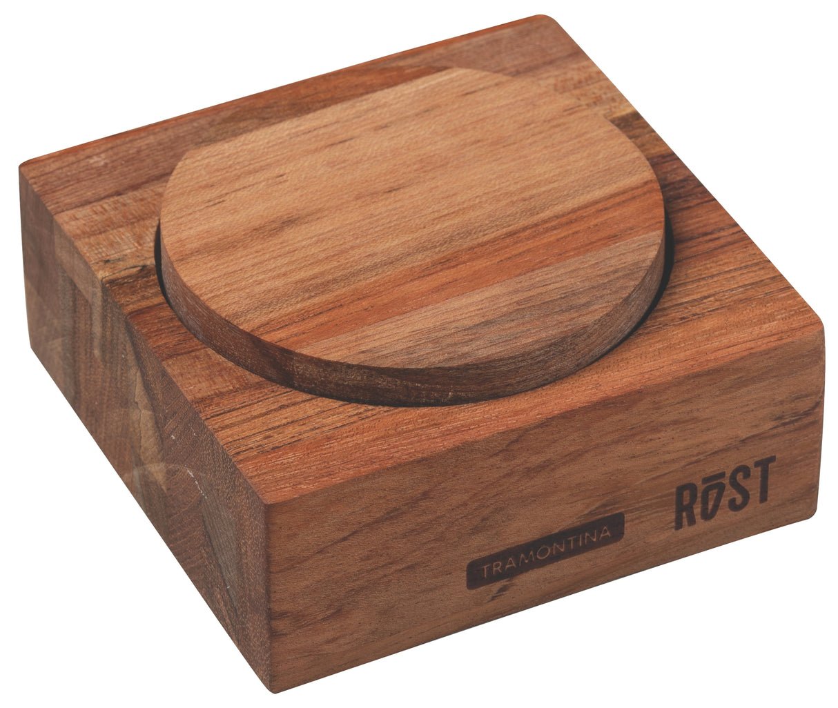 Rost Salt Cellar in Jatobá Wood with Oil Finish 12,5x12,5 cm - FSC Certified