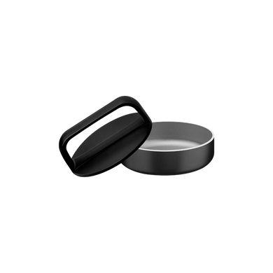 Tramontina Black Burger Hamburger Press in Black Polyprolylene with Aluminum Base