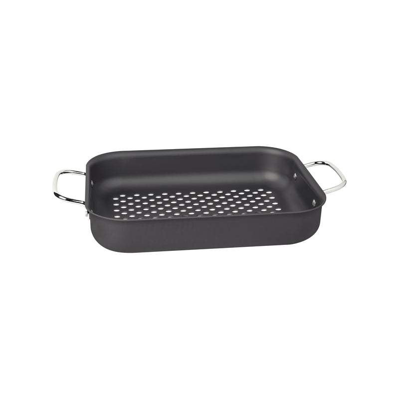 Load image into Gallery viewer, Tramontina Churrasco Rectangular Anodized-Aluminum Grill, 28 cm
