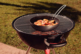 Churrasco Anodized Aluminum Wok With Stainless Steel Handle, 24cm, 2.2L