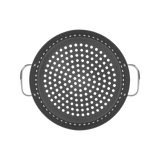 Churrasco Aluminum Grill with Graphite Anodized Finish, 30 cm