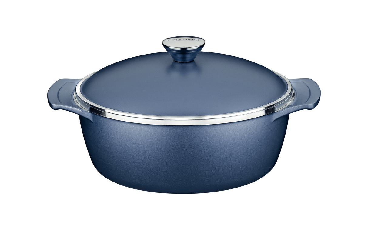 Lyon Blue Casserole, 24cm, 3.7L