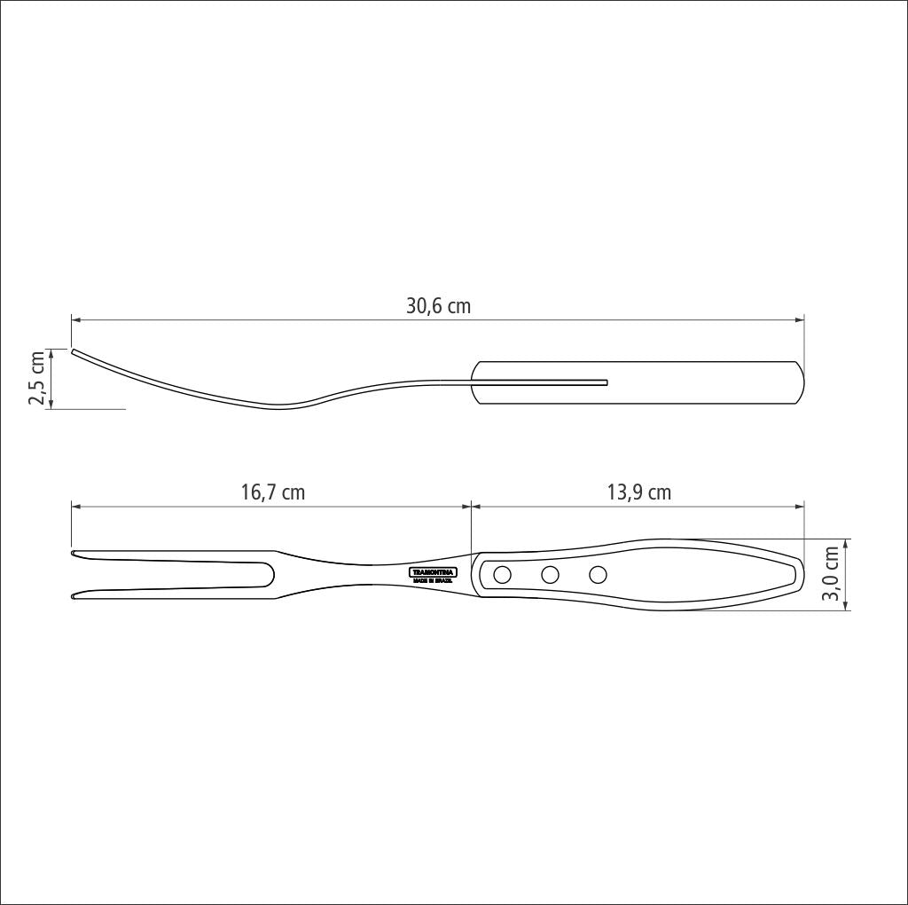 Churrasco Polywood Carving Fork