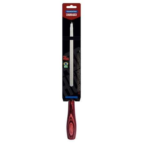 Churrasco Polywood Honing Steel With Red Handle, 8"