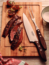 Churrasco Polywood 2-Piece BBQ Set, Brown