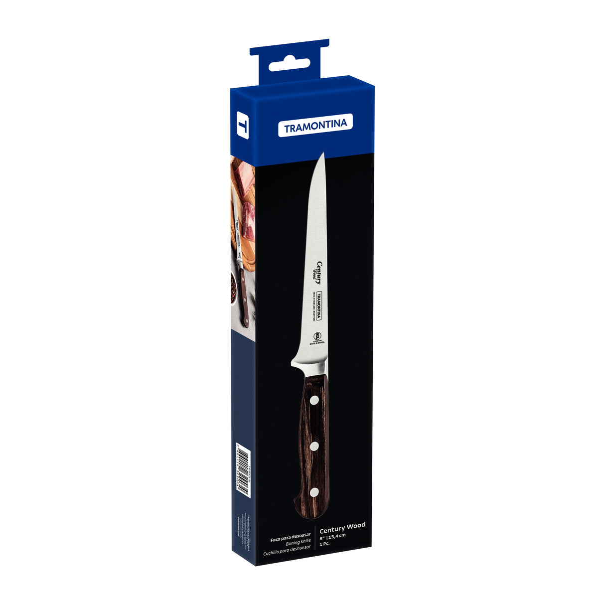 Century Wood Forged Boning Knife, 6"